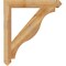 Ekena Millwork Funston Arts & Crafts Rough Sawn Bracket, Western Red Cedar, 4"W x 32"D x 36"H BKT04X32X36FST03RWR - alternate 2